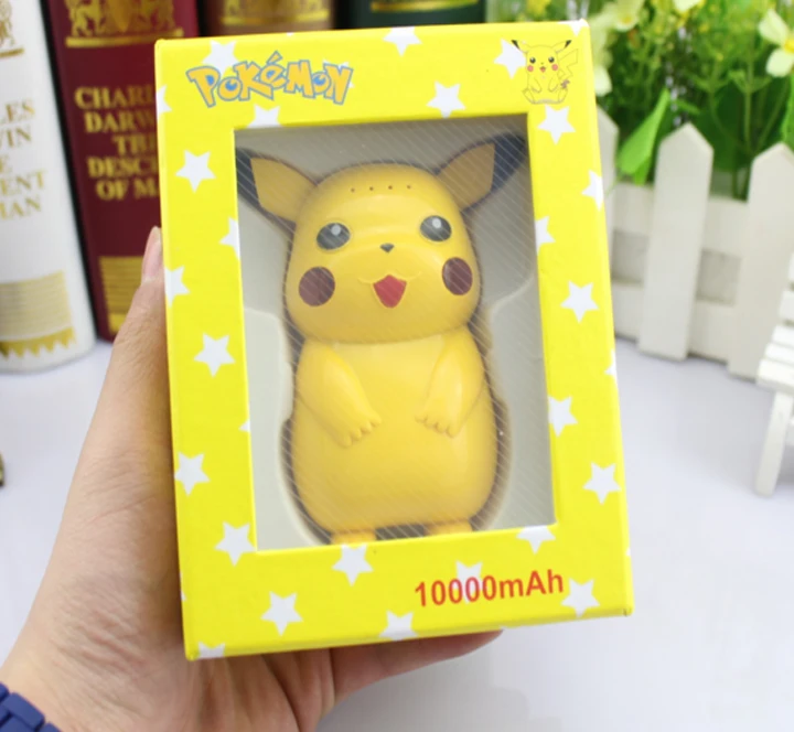 

Fashion Cartoon Emoji Pikachu Power Bank Phone Charger Power Banks from Factory