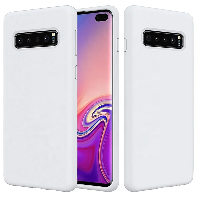 

Full package style cover case silicon for Samsung galaxy s10, 10 colors as option