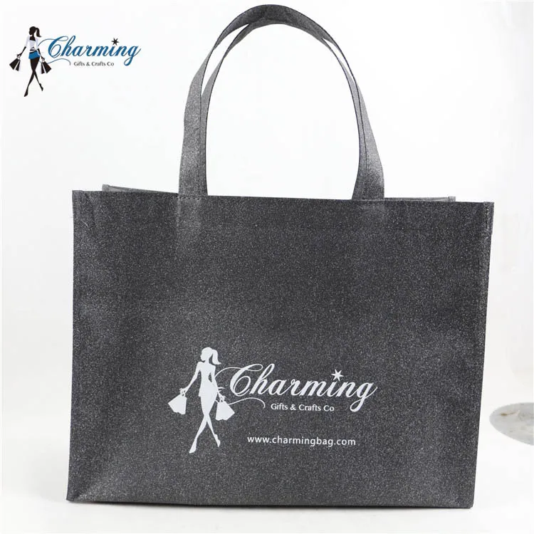 glitter paper bag