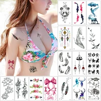 

Custom Simple Tiny Temporary Tattoo Sticker Small Girl Boy Body Art Design Hand Finger Newest Decal Paper