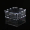 New Design Small Square Plastic Box Small Object Accessories Jewelry Dust storage box