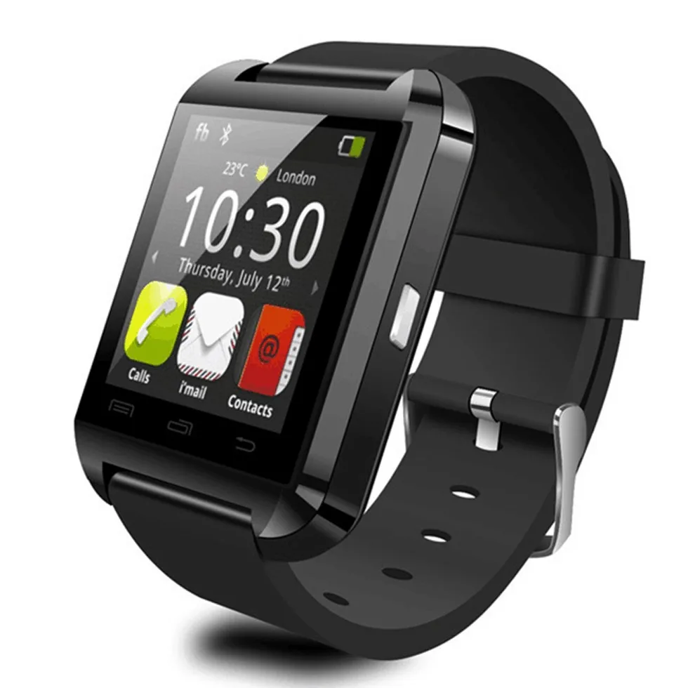 

China supplier u8 smart watch/Bluetooth smartwatch u8 android hand watch mobile phone, Black;red;white