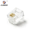 cat5 8p8c UTP gold plated rj45 plug crystal head rj11 rj45 connector