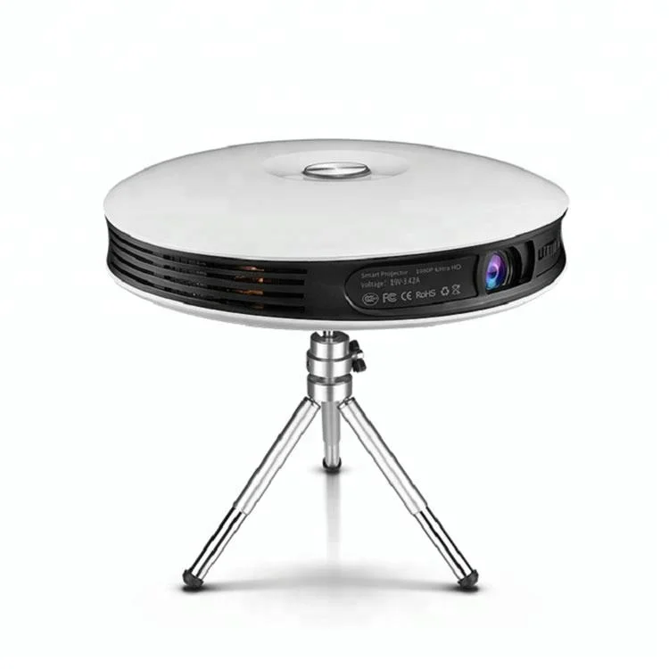 

High Level mini 1080P HD Android 3D 4K Projector with 2 speakers