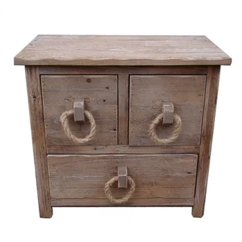 Rustic Farmhouse Reclaimed Wood Mini Chest Of Drawers Buy Wooden