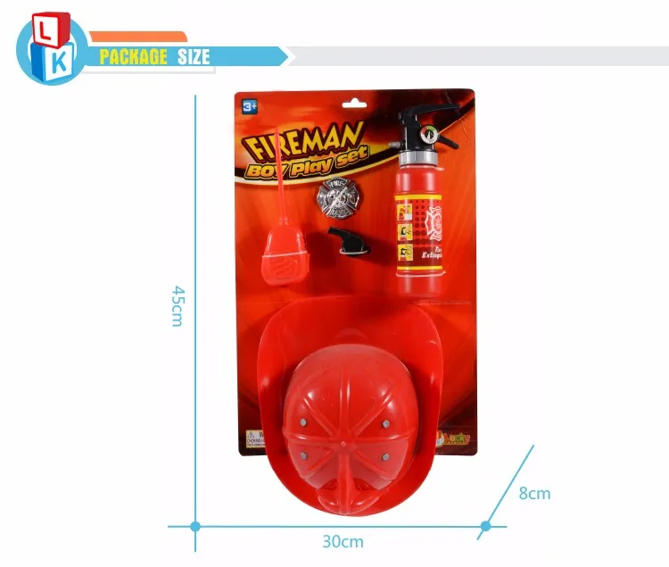 China Kids Fireman Fire Extinguisher Tool Set Educational Role Play ...