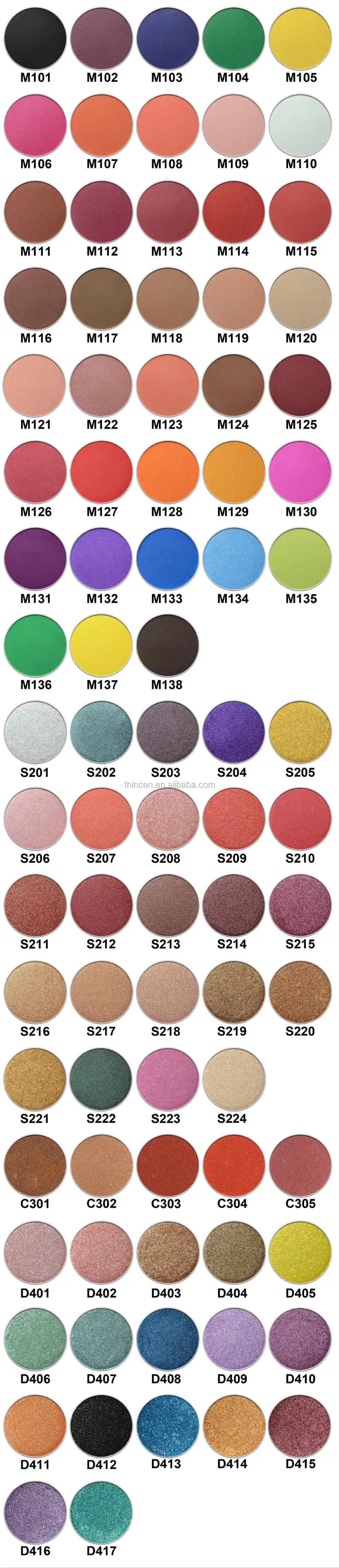 9 Color Custom Cosmetics Make Up High Pigment Diy Eye Shadow Palette