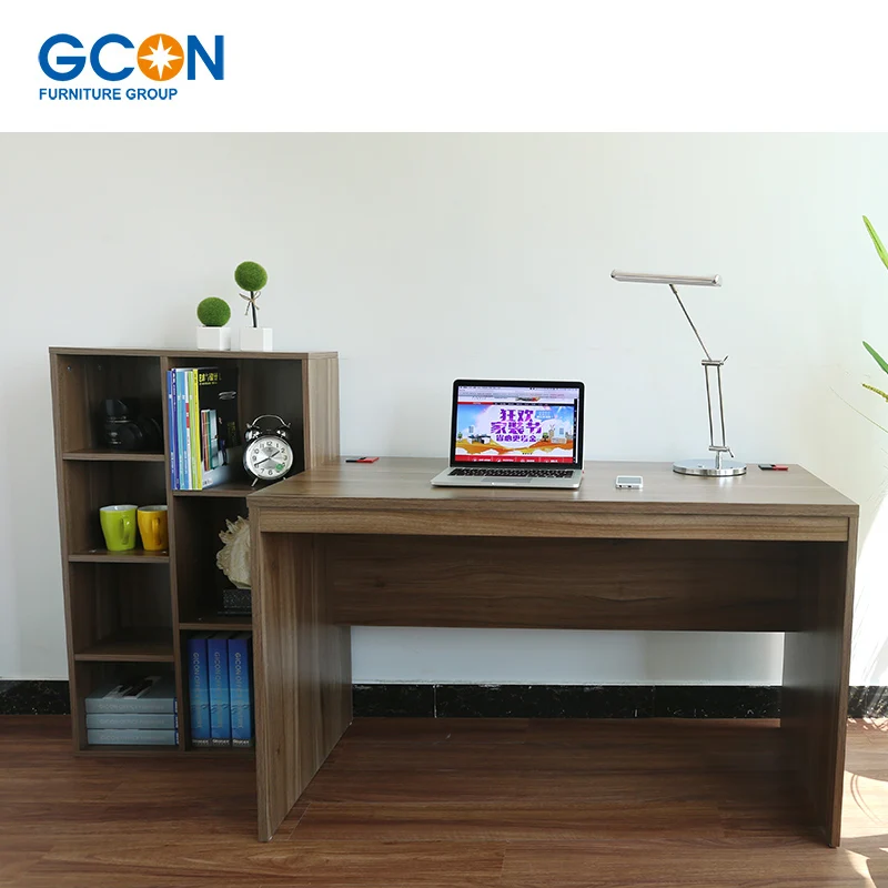 General Use Plywood Modern Smart Computer Desk With Bookshelf Buy