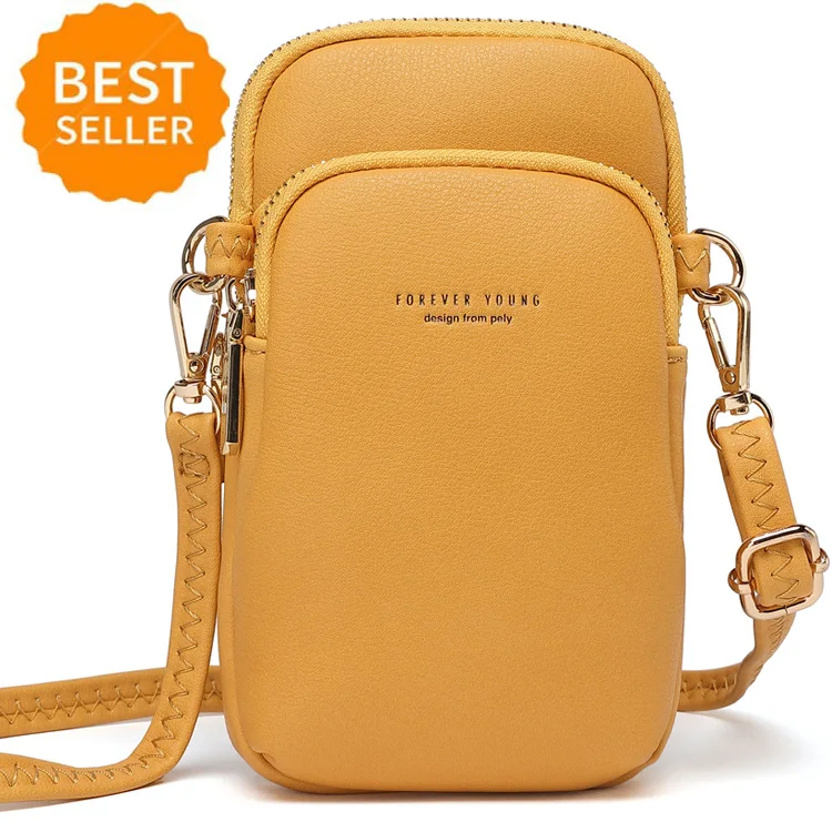 

Summer waterproof Shoulder bag Phone Wallet for women, Red,black, yellow
