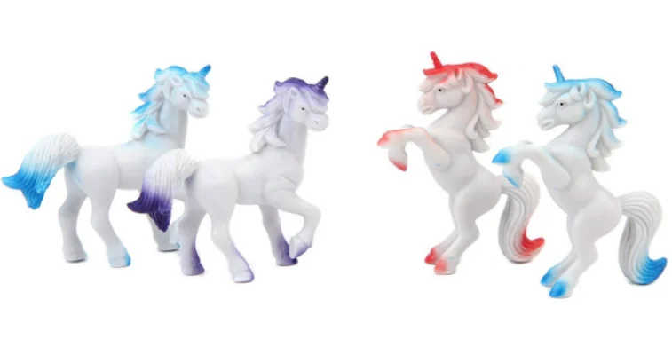 small plastic unicorn toys