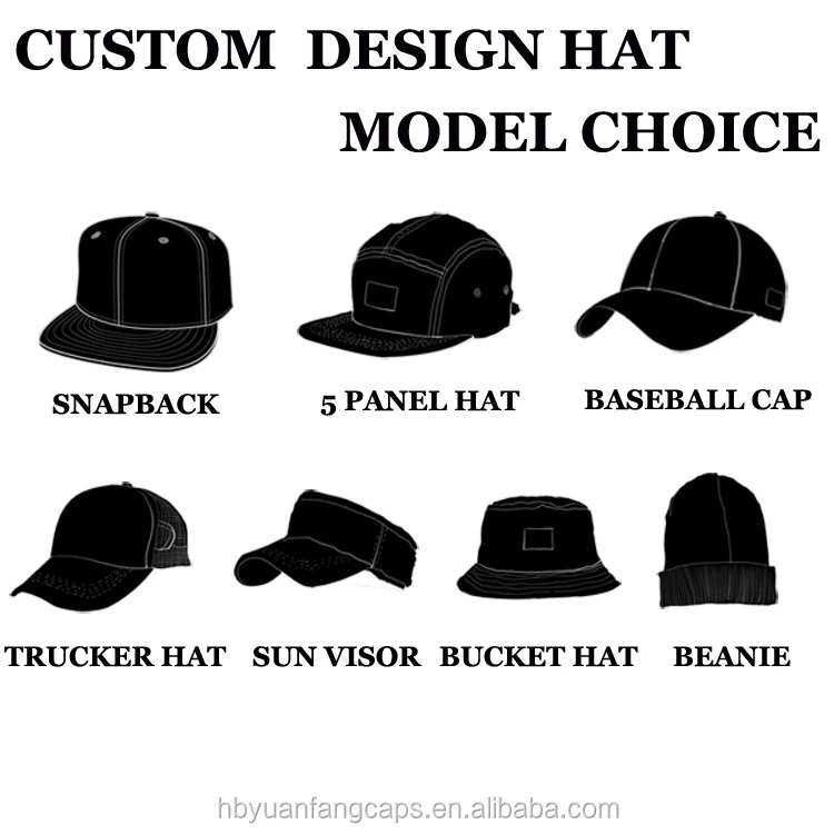 How many types of baseball caps are there