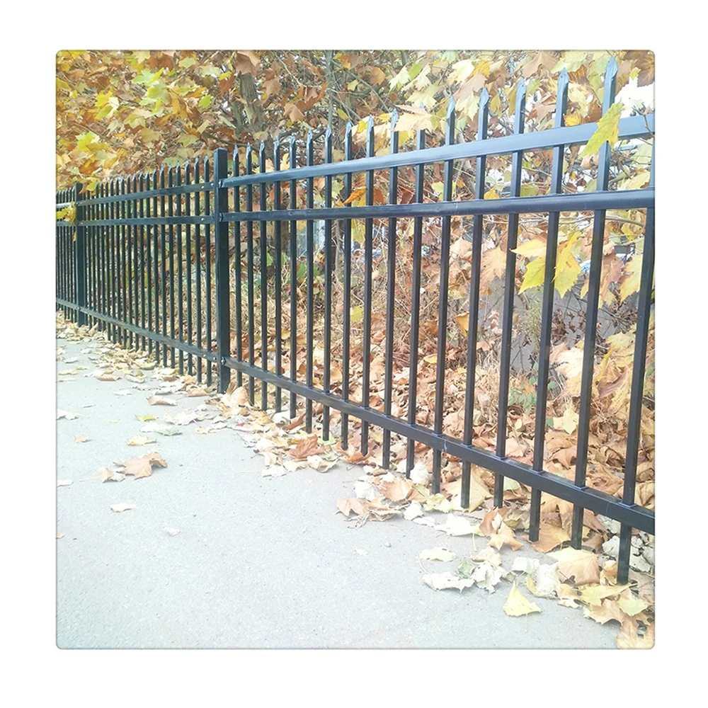 

Powder Coated Flat Top Aluminum Garden Security Fence, Swimming Pool Fencing