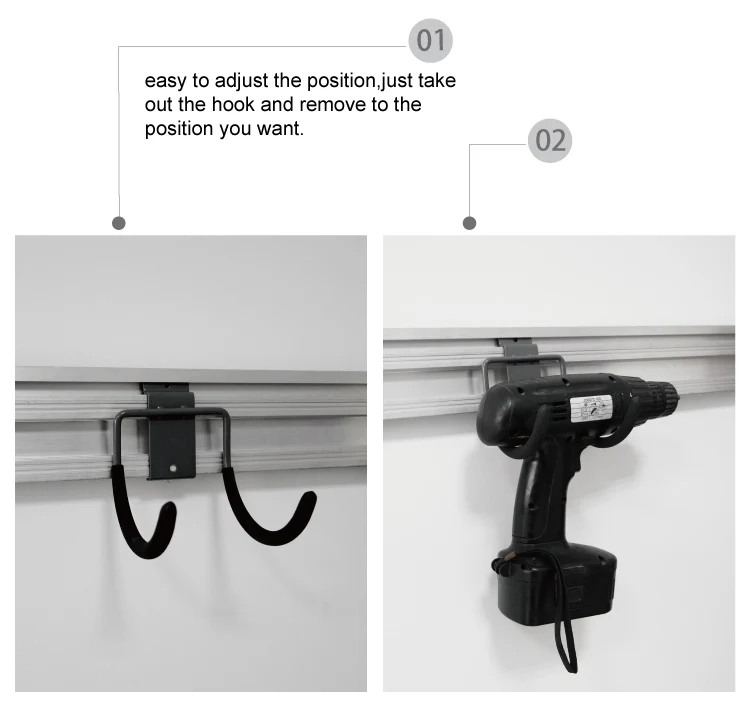 Slat Wall Drill Hook Garage Storage Tools Holder Buy Tools Holder