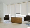 Mini roller blind mechanism pvc coated fabric ready made window curtain on sale