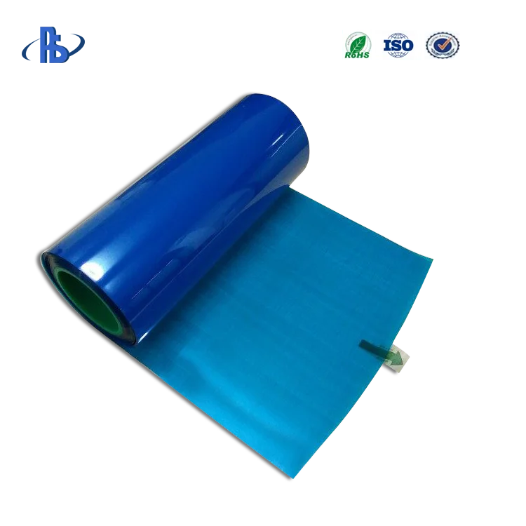 Single Layer Pet Antistatic Film Siliconeized Blue Release Liner Film ...