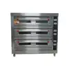 commercial steam electric bakery baking rotary pizza deck oven baking equipment