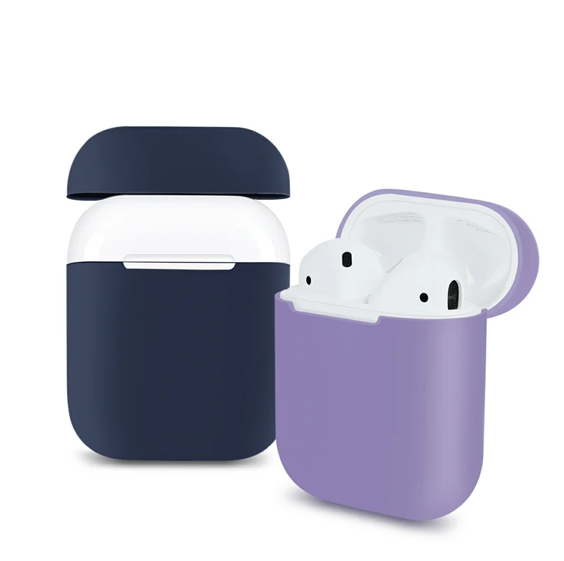 

BUBM Silicone Skin Protective Cover For AirPods Case, Black