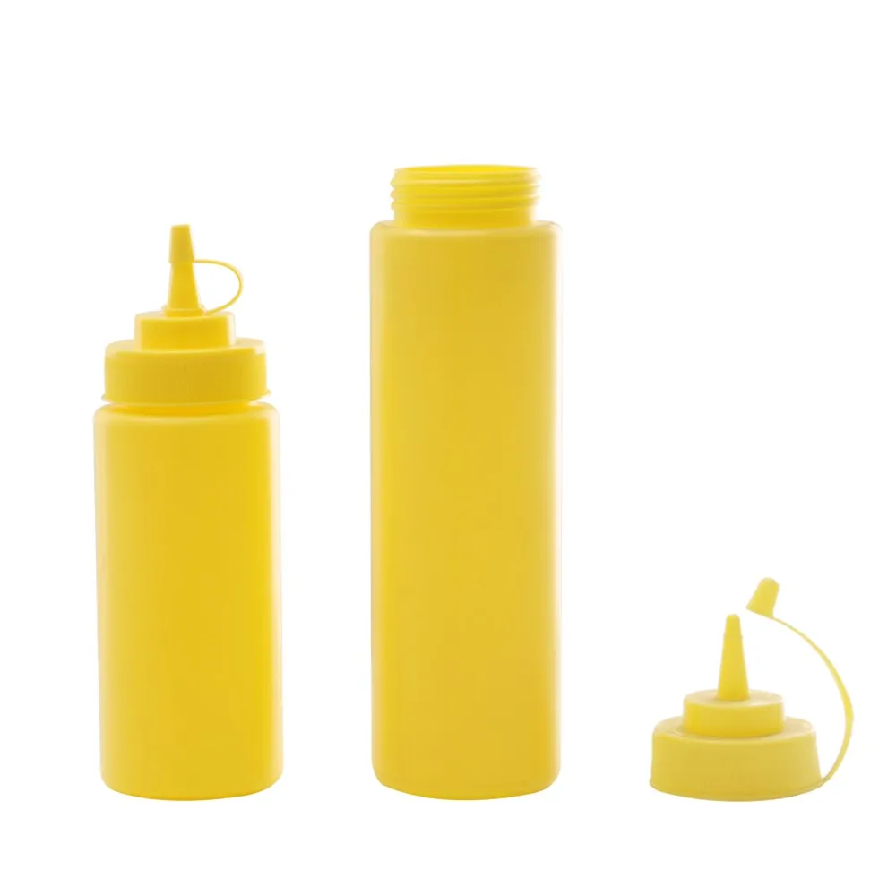 Custom Plastic Sauce Squeeze Bottle For Oil Tomato Bbq Sauce Ketchup