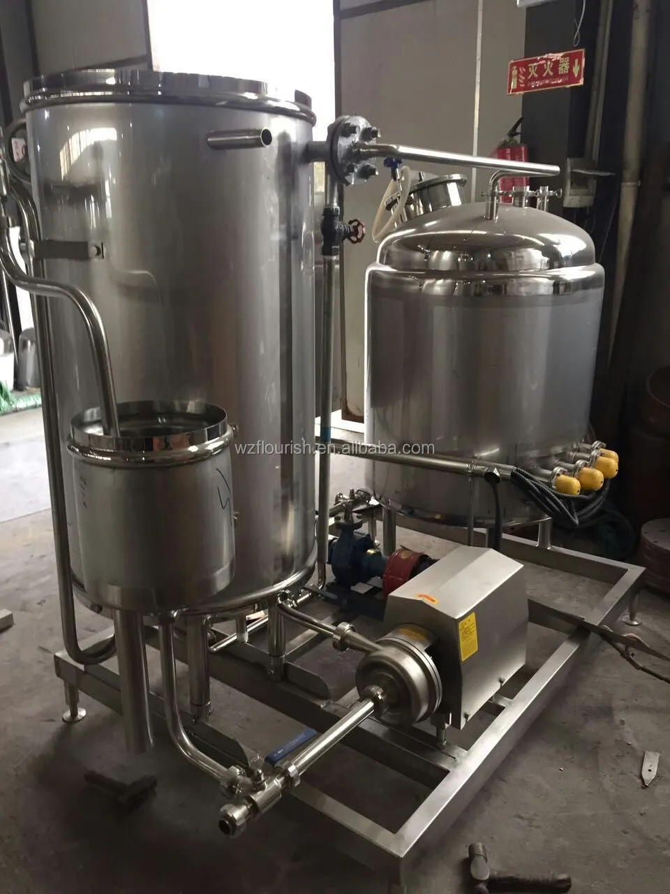 1000L UHT Sterilizer With Electric Heating