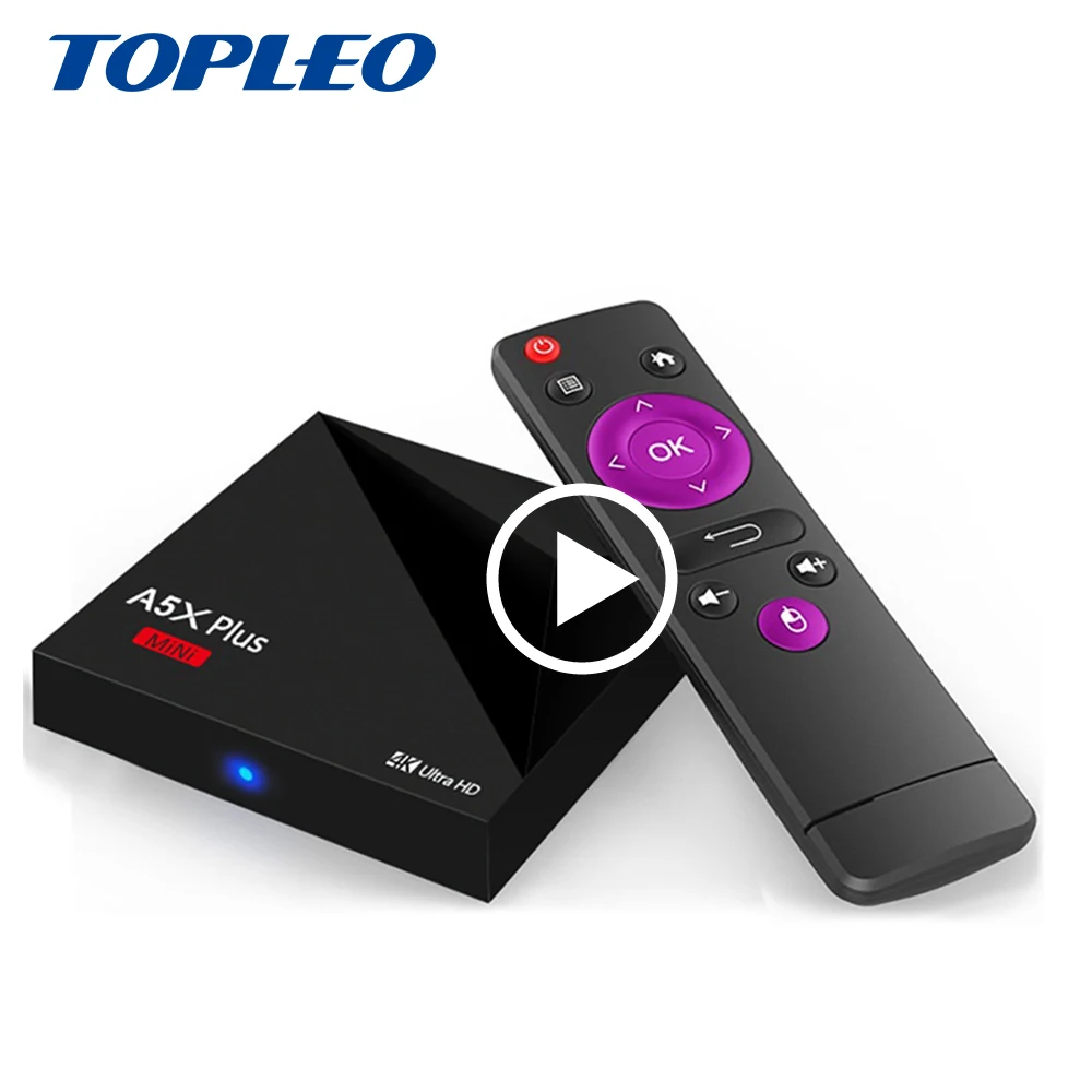 

A5X Plus RK3328 Quad Core Android 8.1 4k resolution 1gb8gb smart set top box