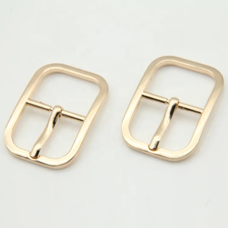 

Custom size  light gold metal slide pin buckles for bag parts