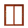 wood grain finish aluminum window modern wooden window designs