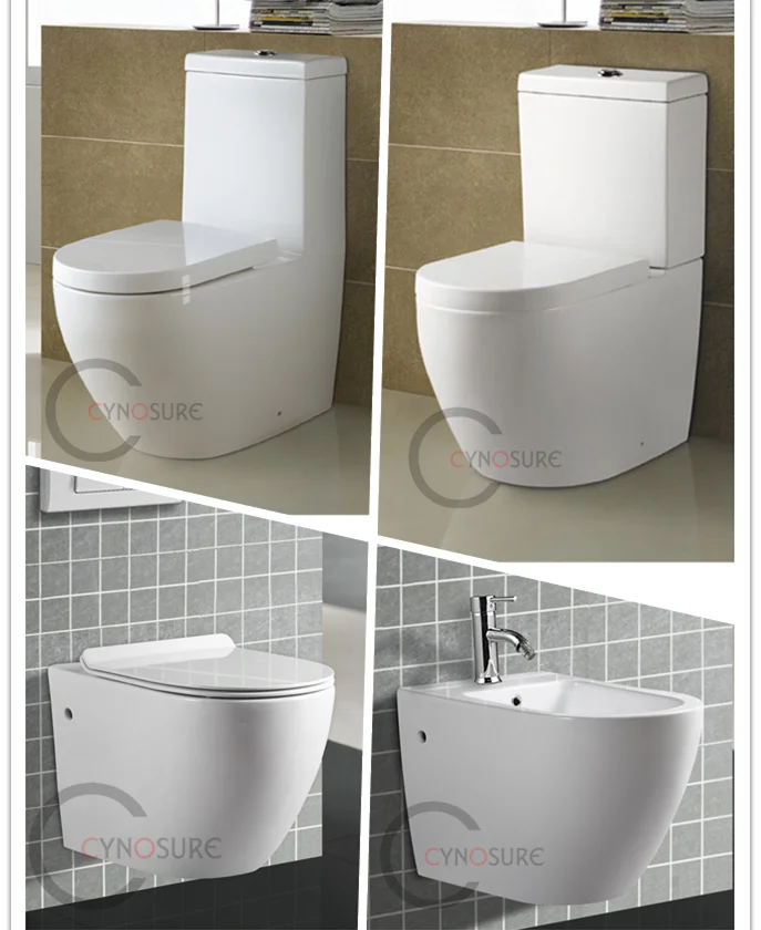 Sanitary Toilet Sets With 20 Years Warranty,Wall Hung Or Floor Mounted