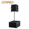 active pro line array speaker system, 15 inch sub bass with dsp module