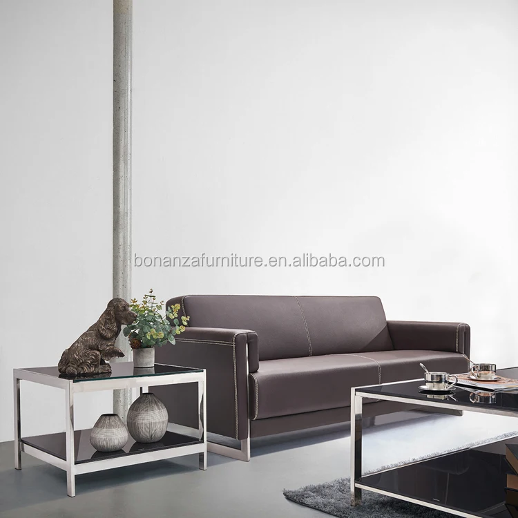 8819#leather modern sectional sofa modern for office