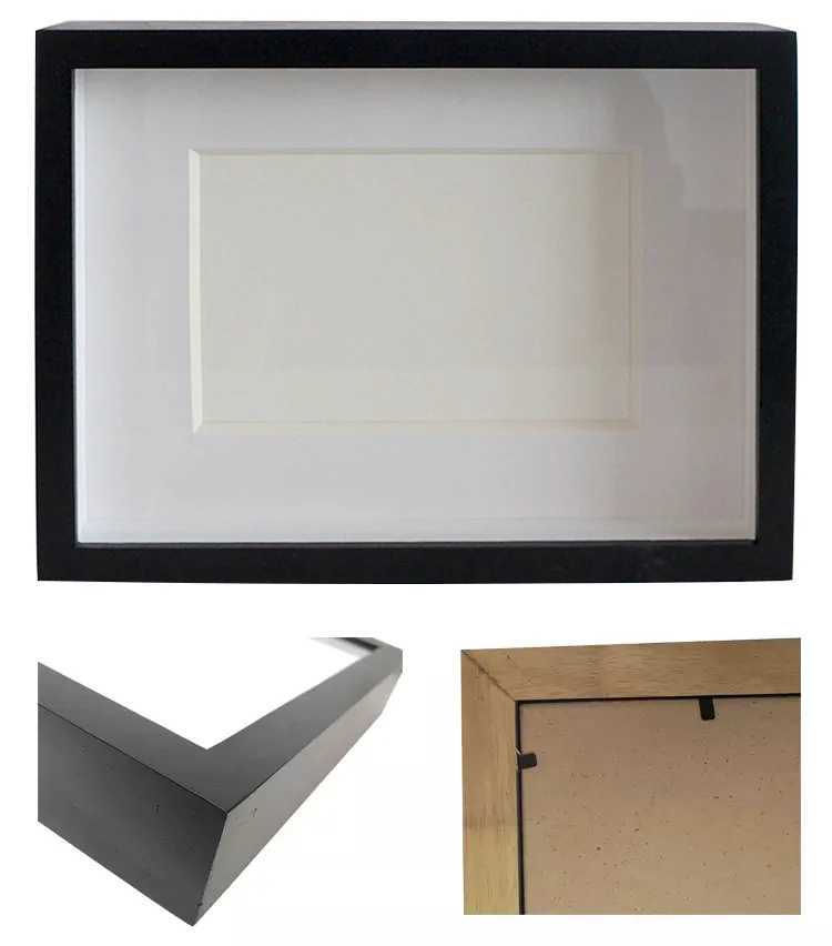 China Manufactured Customized Solid Wood Wholesale Shadow Box Picture Frame Buy Wholesale