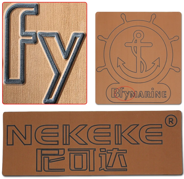 6 mm thick gray 90 x 240 CM thick marine grade Eva foam deck pad