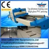 TOP&Bottom heating PVC film vacuum membrane press machine for wood door cabinet with auto loading& loading