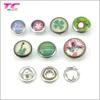 Pearl Cap Prong Snap Button For Baby Clothes Ring Snap Button Maker
