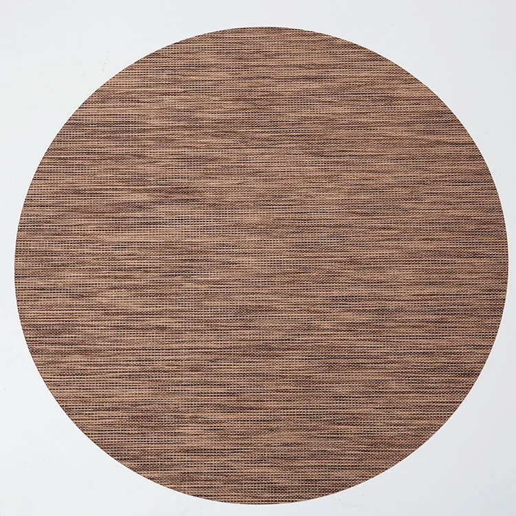 Custom Oversized Placemats Natural Color Imitate Hemp Grass Table