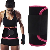 

Custom Sweet Belt Waist Trimmer Abdominal Trainer Adjustable Sweat AB Belt For Fat Burner Weight Loss