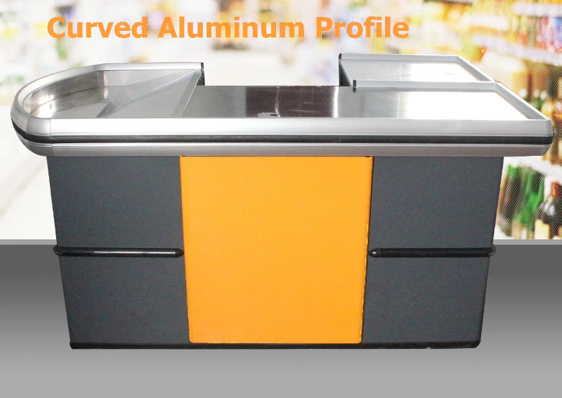 Modern Design Grocery Shop Cash Counter Supermarket Cashier Table Buy Supermarket Cashier