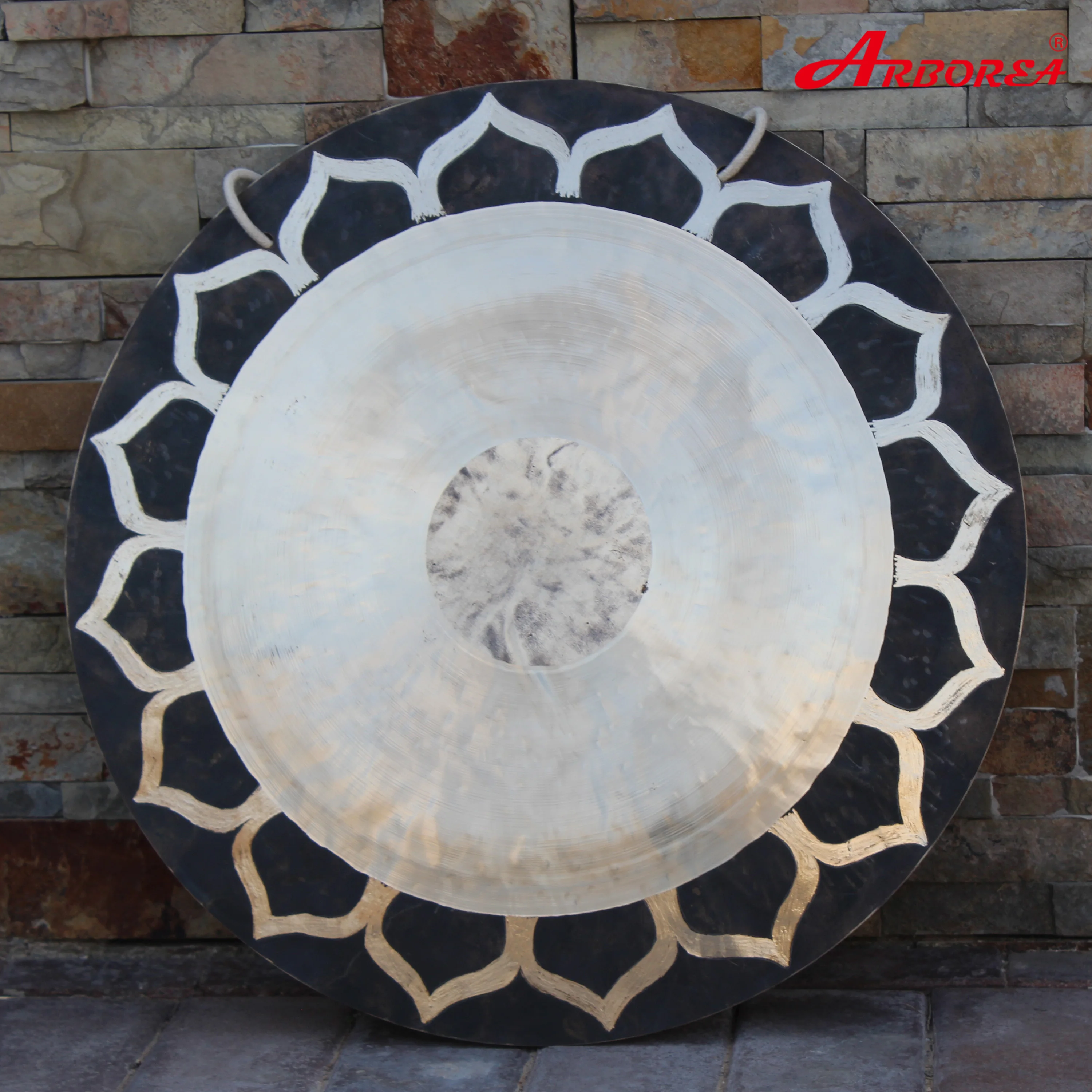 100 Hand Made 32'' Lotus Gong,Big Gong Buy Gongs For Sale,Brass Gong