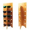 Natural Handmade Bamboo Glasses Display Stand Removable Fashion Sunglasses Racks