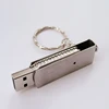 USB stick 100% real capacity Premium Compact Stainless steel USB Flash Drive16G Pen Drive Thumb Disk Memory Stick
