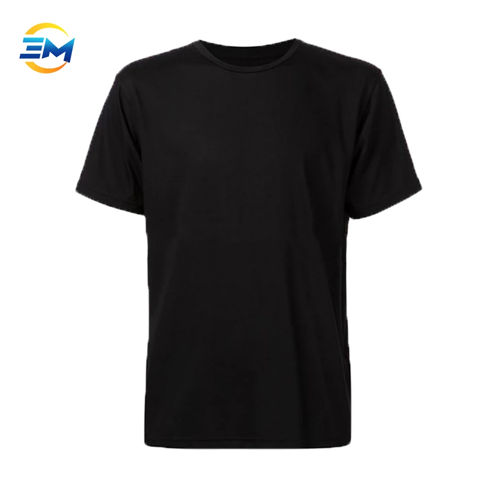 

Wholesale top quality 100 cotton round neck short sleeve blank t shirt for man, Black;gray;white