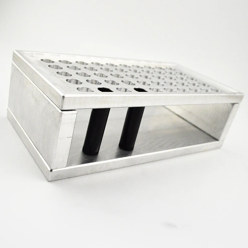 50 Cavities Lip Balm Filling Tray Custom Filling Mold Aluminum Filling