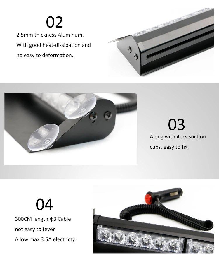 police strobe lights