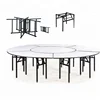 Hotel Restaurant Multifunction Compound Round Folding Table #YF-003