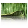 Good Quality Modern Art Canvas Prints Realistic Bamboo Forest Oil Painting