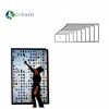KX-Touch interactive infrared touch screen open frame, transparent pc panel frame,ir usb multi touch points frame for adverti