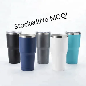 Image of insulated stainless steel tumbler double wall 30oz 20oz tumbler in stock