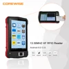 Hot sale portable bluetooth/ Barcode/Fingerprinter Tablet PC with cell phone /rfid poker chips reader