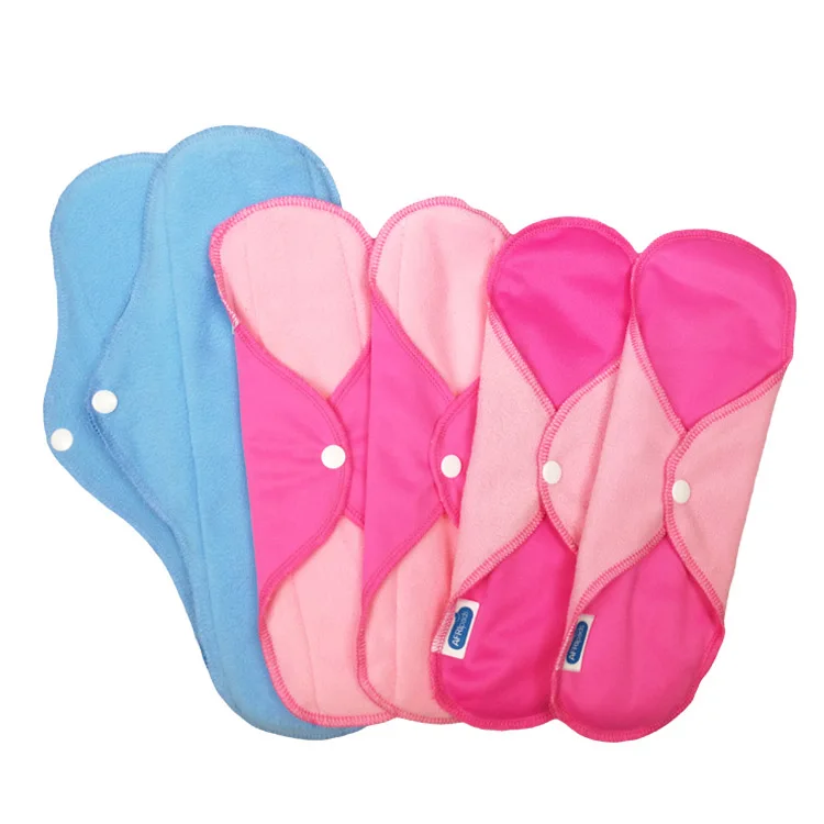 Breathable Supre Absorbent Reusable Cotton Menstrual Pads Washable ...