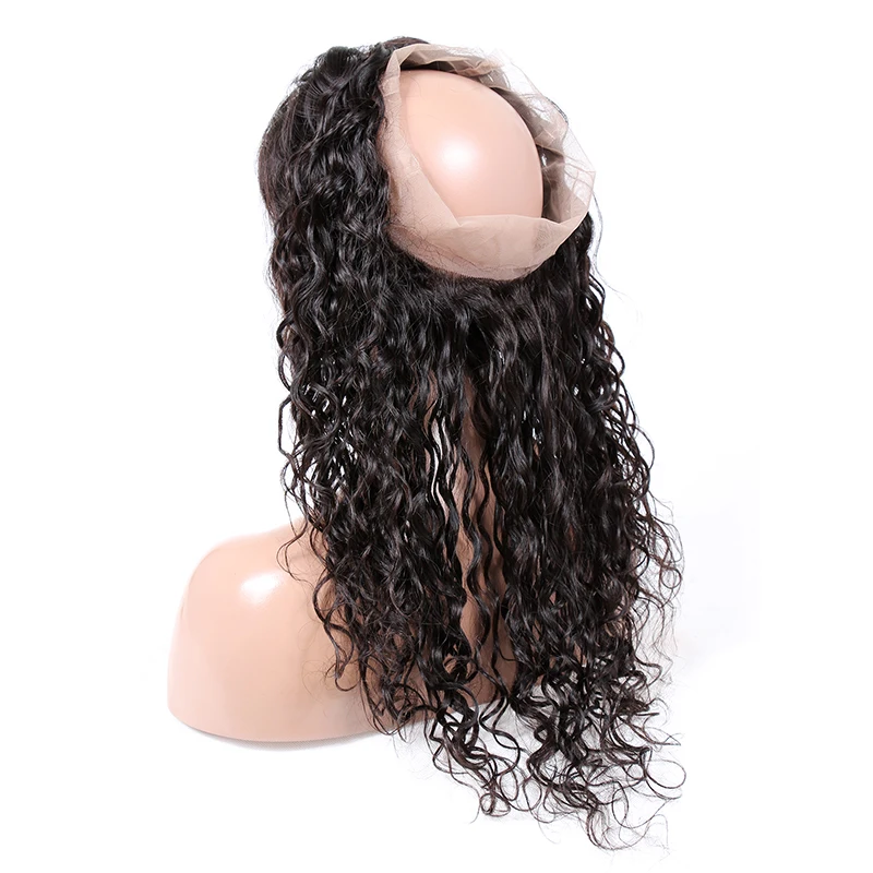 Premier Lace Wigs 100% Virgin Brazilian Remy Human Hair 360 Degree Circular Lace Frontal Gorgeous Sexy Natural Curly