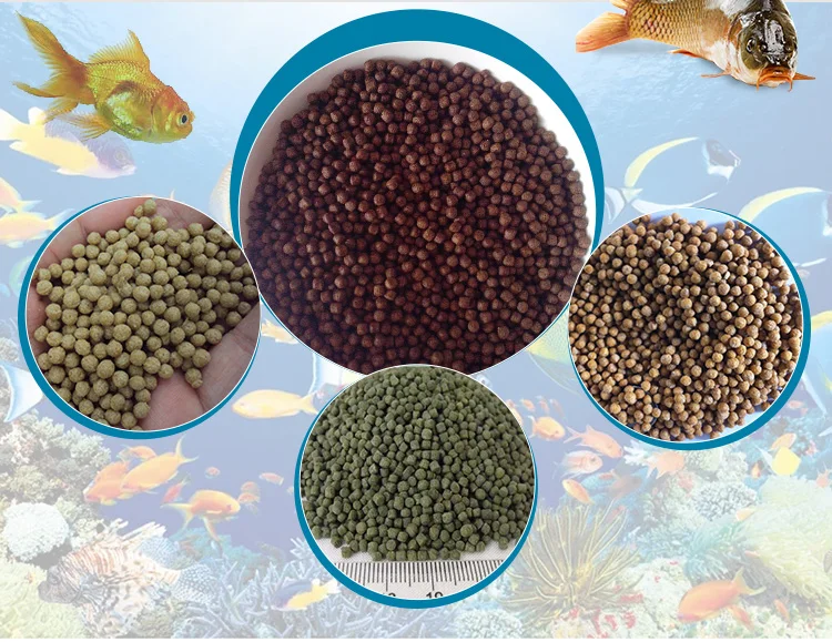 Manual full automatic floating fish feed fish feed crumble milling packaging machine ornamental fish feed processing machine